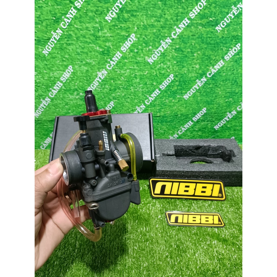 Bình xăng ga dẹp NIBBI họng 24-26-28-30mm