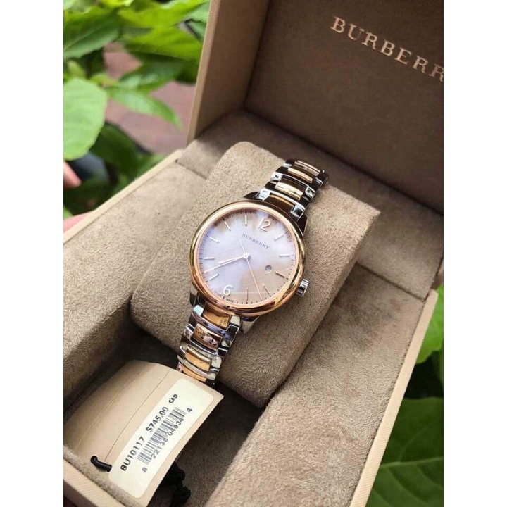 Đồng hồ Nữ Burberry The Classic Round Two-Tone BU10117