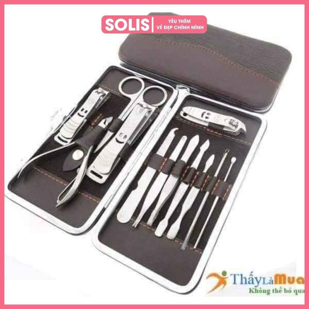 Bộ kiềm cắt móng set 12 món đa năng cao cấp