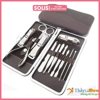 Bộ kiềm cắt móng set 12 món đa năng cao cấp
