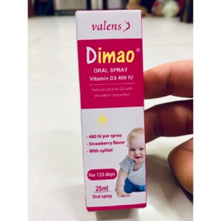 Dimao Oral Spray, thực phẩm cho sức khỏe, bổ sung Vitamin D3 dạng xịt 400IU
