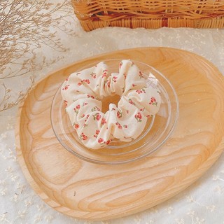 Dây buộc tóc scrunchies to phồng dây cột tóc cho nữ vải ren xinh xắn phụ kiện tóc bản to dễ thương