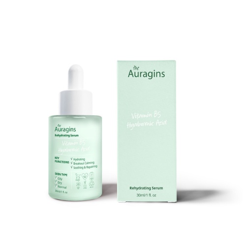 [HB Gift] Tinh chất cấp ẩm The Auragins 8% Vitamin B5 + Hyaluronic Acid Rehydrating Serum