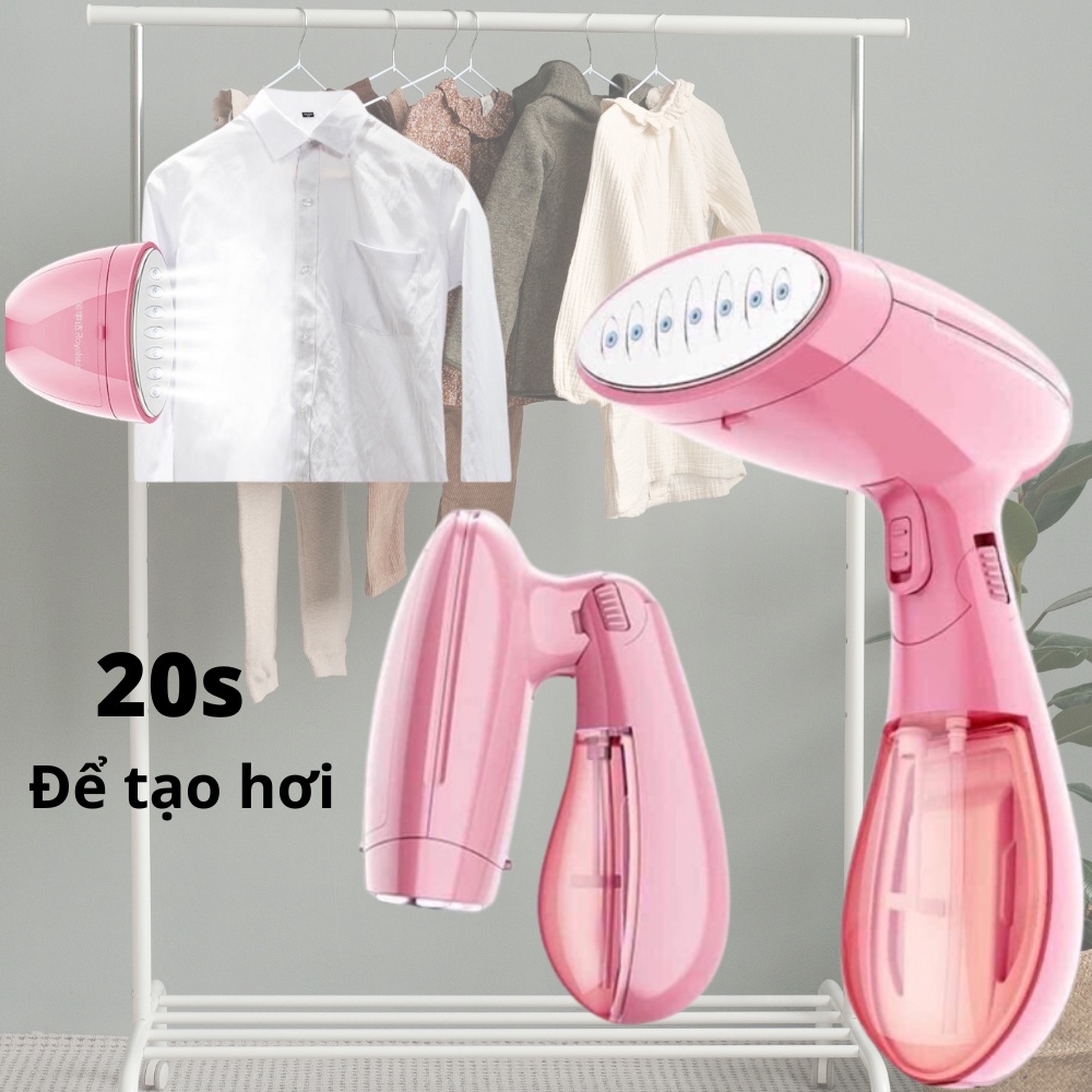 Bàn là hơi nước cầm tay/ Bàn ủi mini là phẳng nhiều chất liệu quần áo dễ dàng mang đi du lịch