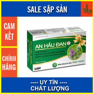 Viên Ngậm AN HẦU ĐAN Hộp 20 viên (MẪU MỚI) MUA 6 TẶNG 1