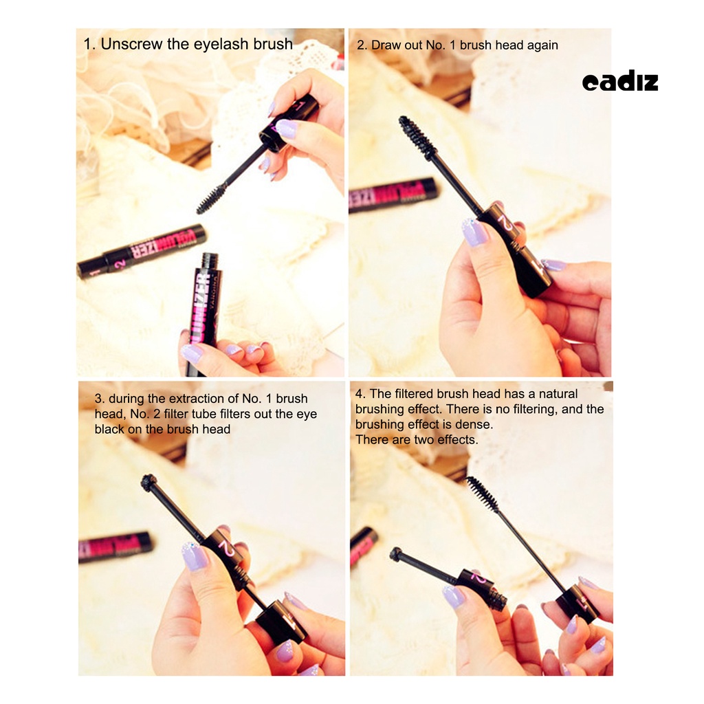 Mascara Chuốt Mi 2 Trong 1 9g Tiện Dụng Dành Cho Nữ