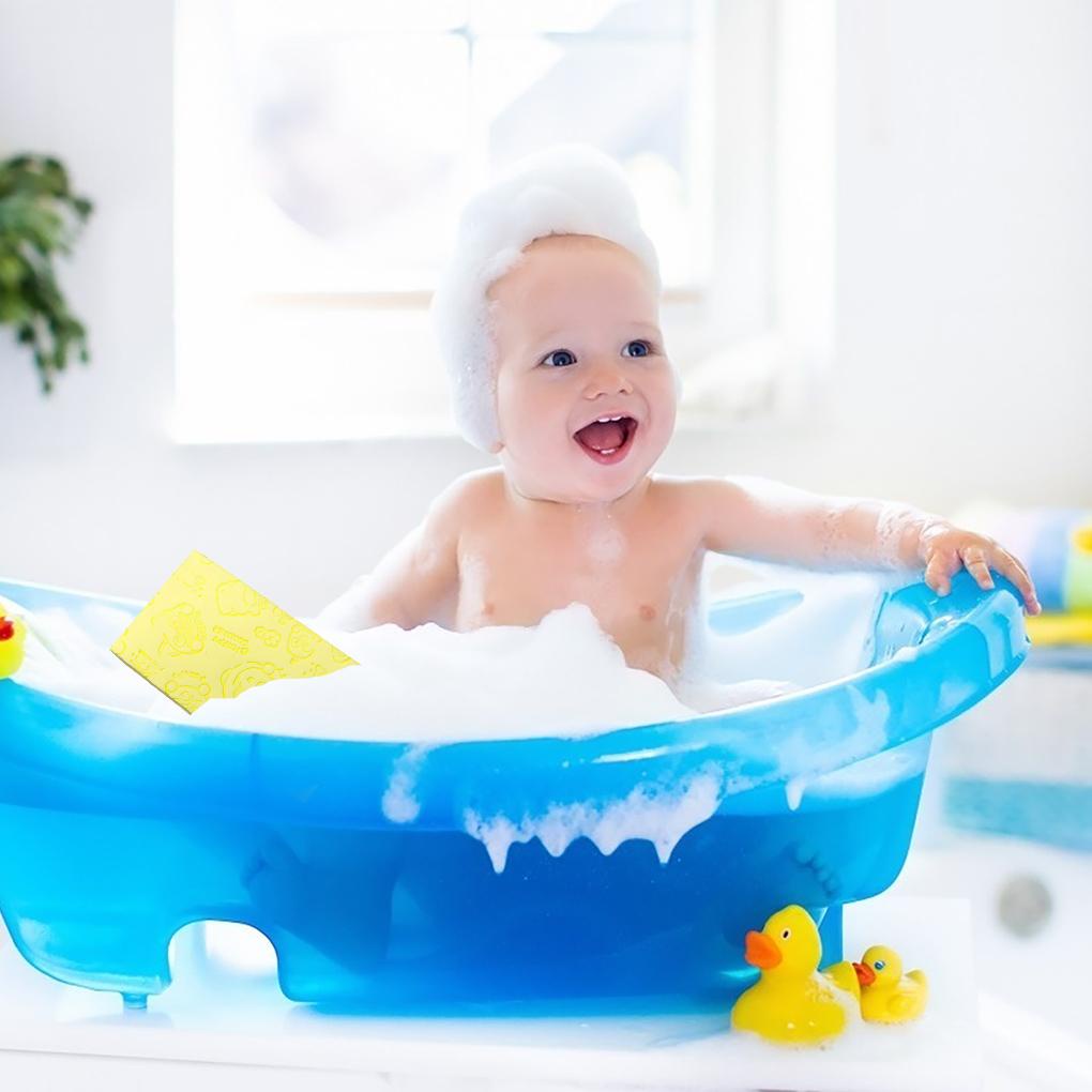 Bông Tắm Bằng Bọt Biển Màu Sắc Trơn Loại Bỏ Da Chết Có Thể Tái Sử Dụng