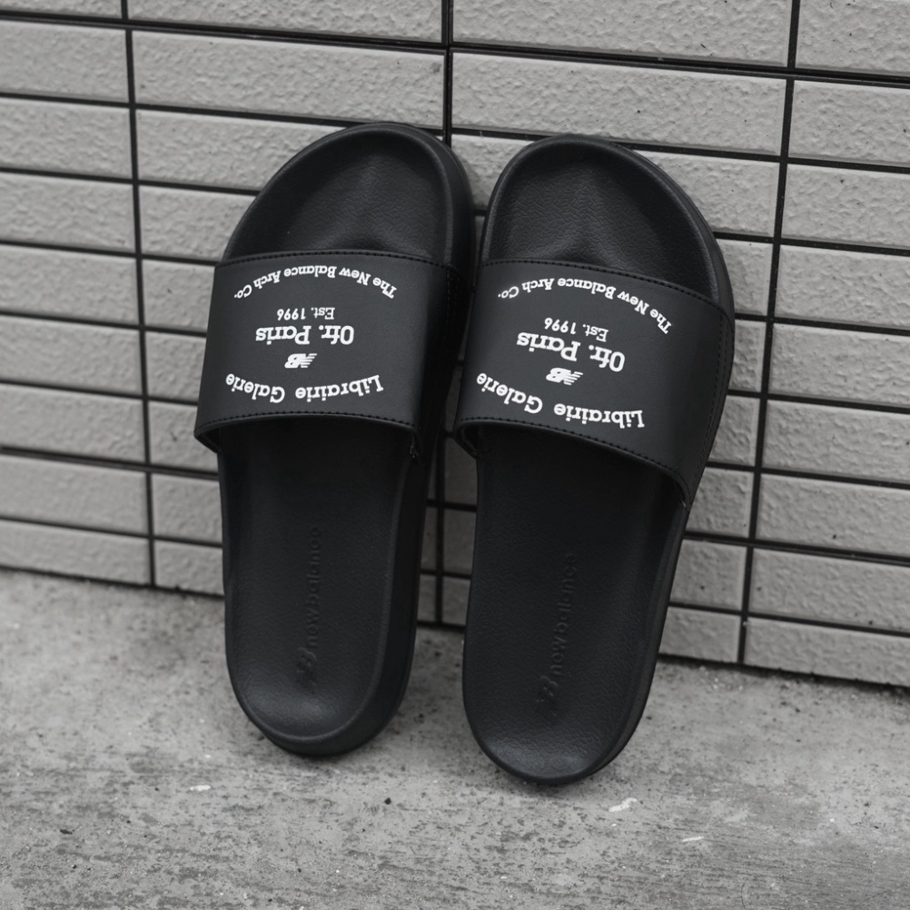 Dép quai nagng NEW BALANCE X PARIS, kiểu dáng đơn giản, mang êm chân, chất đế siêu nhẹ, hỗ trợ đổi size