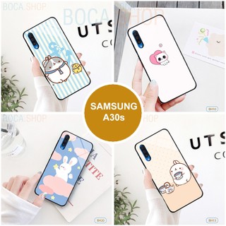Ốp lưng kính Samsung A30s in 3D hình Hoạt Hình Boca