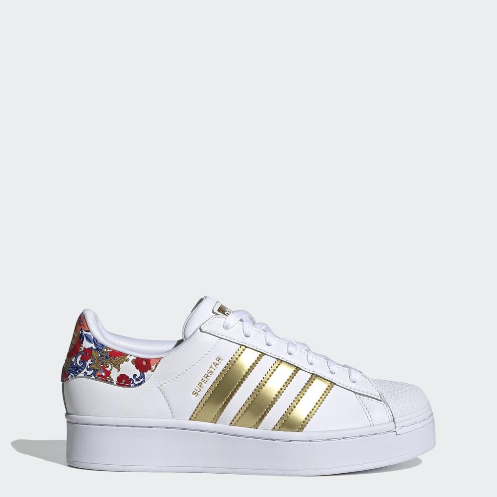Giày adidas ORIGINALS Nữ Giày Superstar Bold Màu trắng FY3653