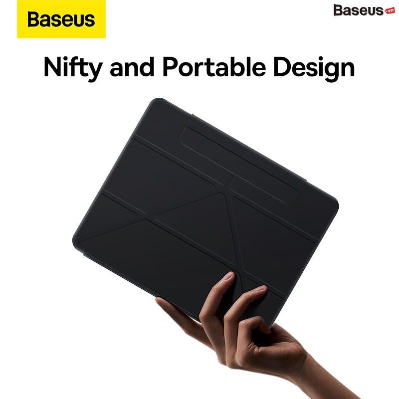 Bao da nam châm Baseus Safattach Y-Type Magnetic Stand Case for Pad Pro 11inch và 12.9inch