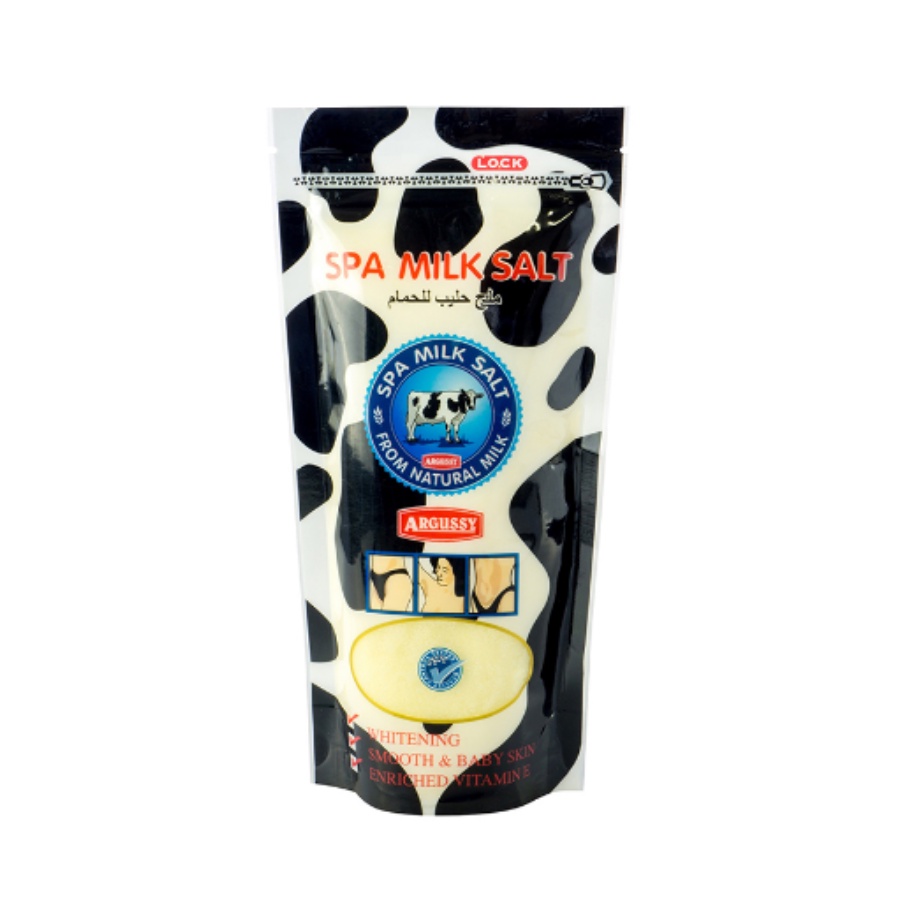 Muối Tắm Spa Tẩy Tế Bào Chết Sữa Bò Argussy 300Gr/24