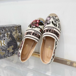 giầy sục slipon  d.o thêu đế cói