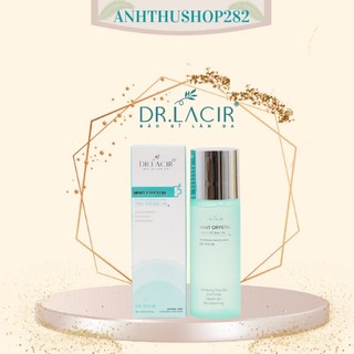 Toner tinh thể bạc hà Mint Crystal anhthushop Dr Lacir giúp se khít lỗ chân lông cân bang ẩm cấp ẩm cho da 100ml