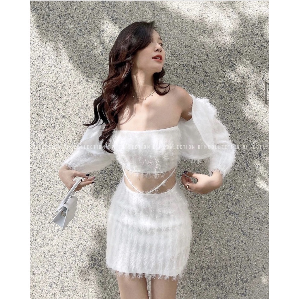 Set 3 Món Cup Lông Xù