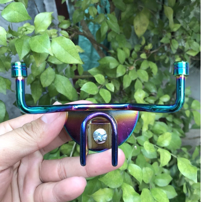 Móc treo đồ xe máy Vario mẫu 2 chấu xi màu