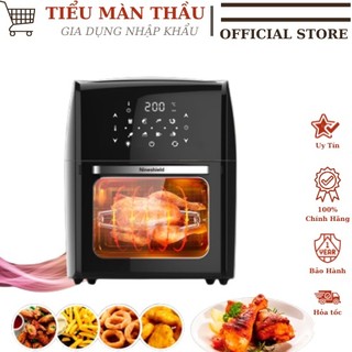 Nồi chiên không dầu nine shield 8l ,10l,12l loại mới, hàng chính hãng bảo hành 12 tháng