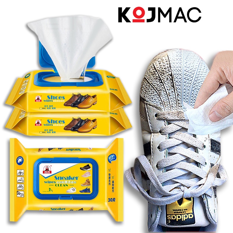 Khăn Giấy Ướt Vệ Sinh Giày Sneaker Siêu Sạch (Dụng Cụ Vệ Sinh Giày, Sneaker Wipes, Giấy Lau Giày,..)