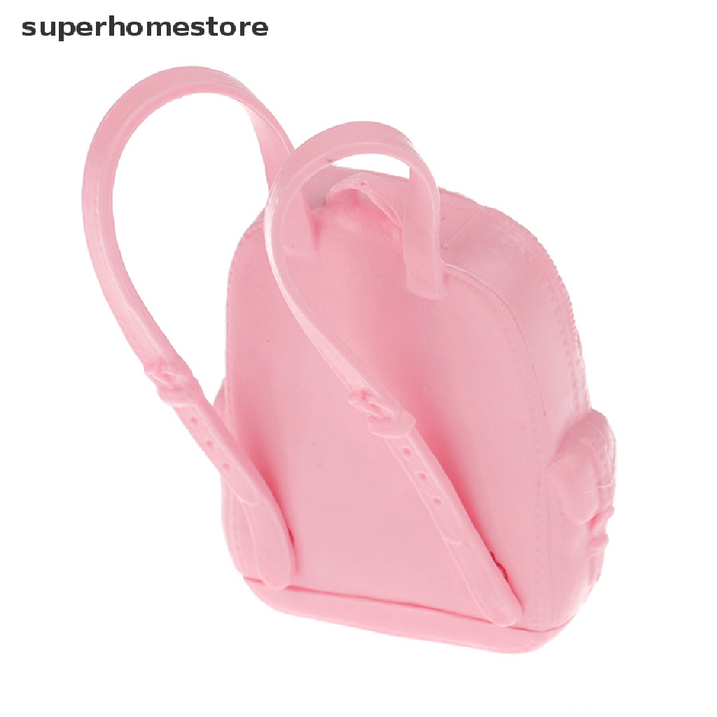 Superhomestore Túi Đi Học Bằng PVC Có Thể Tháo Rời Và Tháo Rời Cho Búp Bê Mầm Non UYI