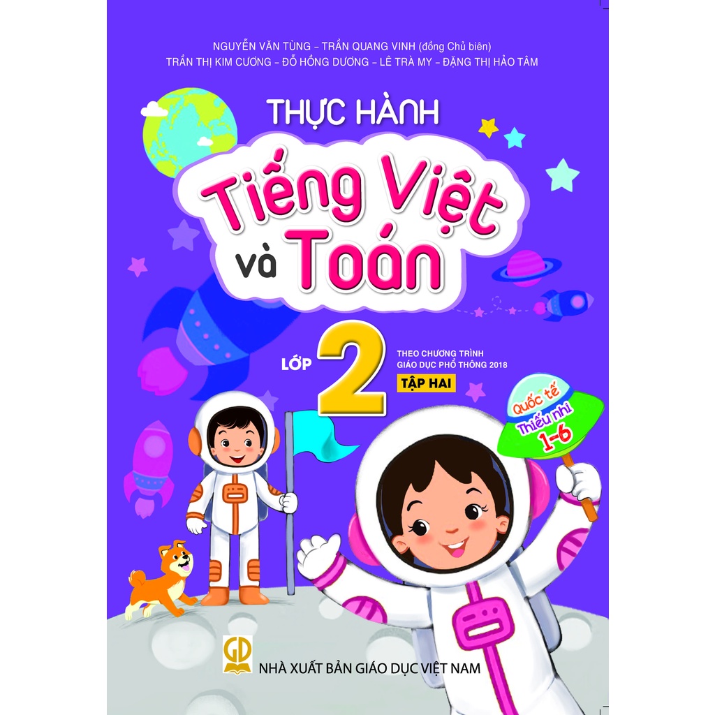 Sách - Thực hành Tiếng Việt và Toán lớp 2 tập 2 (HEID)