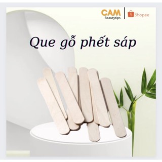 QUE GỖ PHẾT SÁP WAX LÔNG