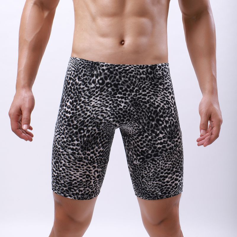 Quần Bơi Nam Họa Tiết Da Báo