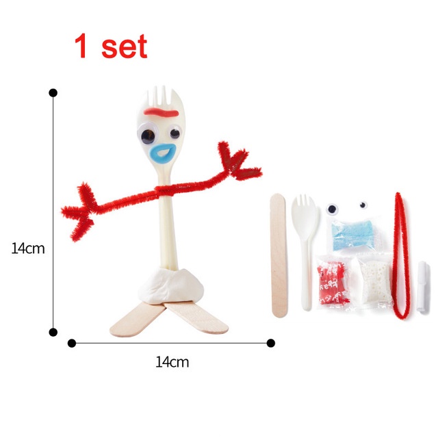 Đồ Chơi Nhồi Bông Nhân Vật Trong Phim Toy Story 4 Forky Jessie Buzz Lightyear Lotso