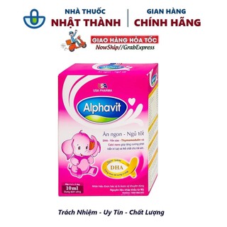 ALPHAVIT ĂN NGON giúp bé ăn ngon ngủ tốt ,bé thông minh ,tăng cường miễn dịch cho bé - Nhà thuốc Nhật Thành