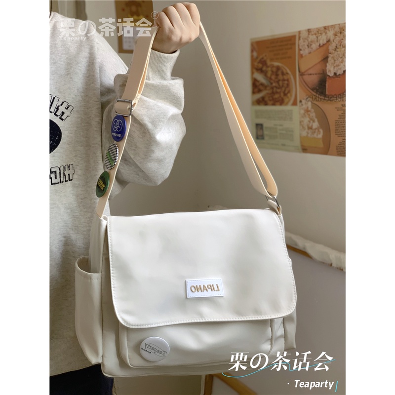 Túi Đeo Chéo Phong Cách Harajuku Nhật Bản Cho Nam Nữ