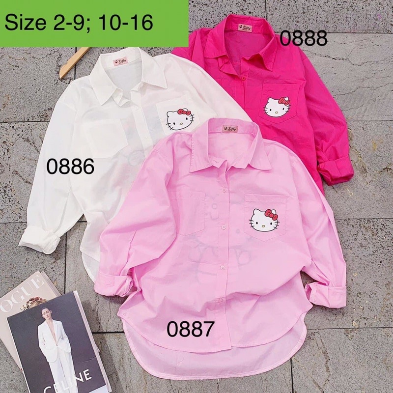 SƠMI VẠT DÀI BÉ GÁI