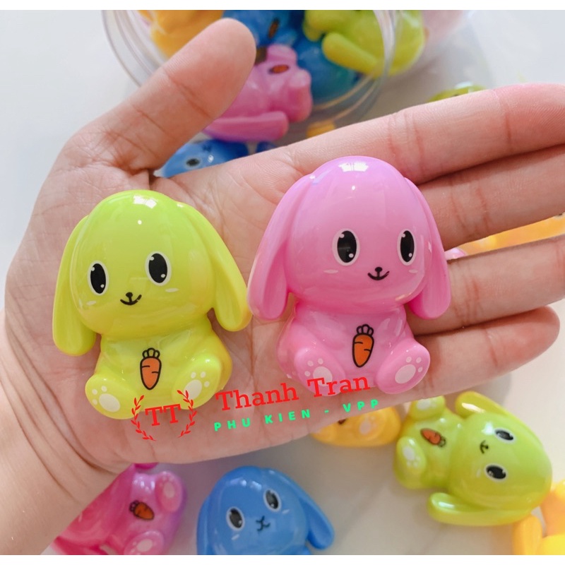 Gọt bút chì hình con thỏ