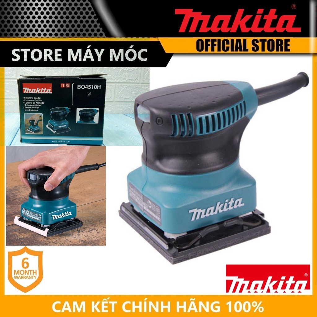 MÁY CHÀ NHÁM RUNG 170W (114X140MM) MAKITA BO4510H- HÀNG CHÍNH HÃNG