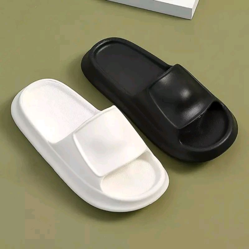 Dép bánh mì LEAP nữ , dép nam nữ quai ngang siêu nhẹ