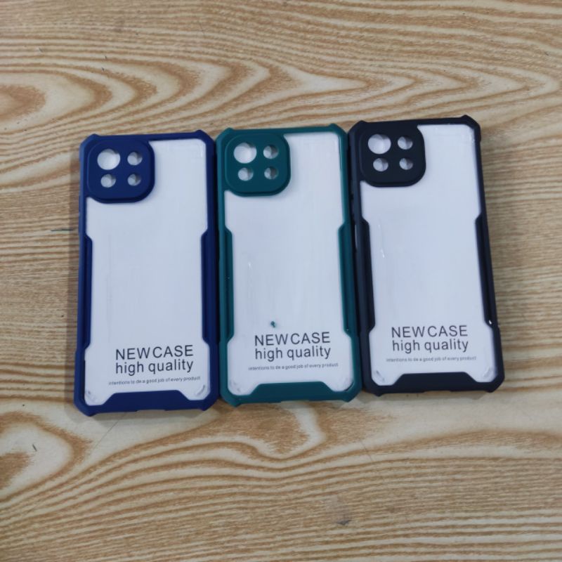 Ốp lưng Xiaomi Mi 11 lite dẻo viền màu chống sốc lưng trong có bảo vệ camera