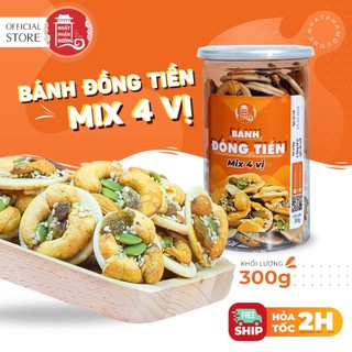 Bánh mix hạt dinh dưỡng 300g Nhất Phẩm Đường bánh đồng tiền hạt điều hạnh nhân