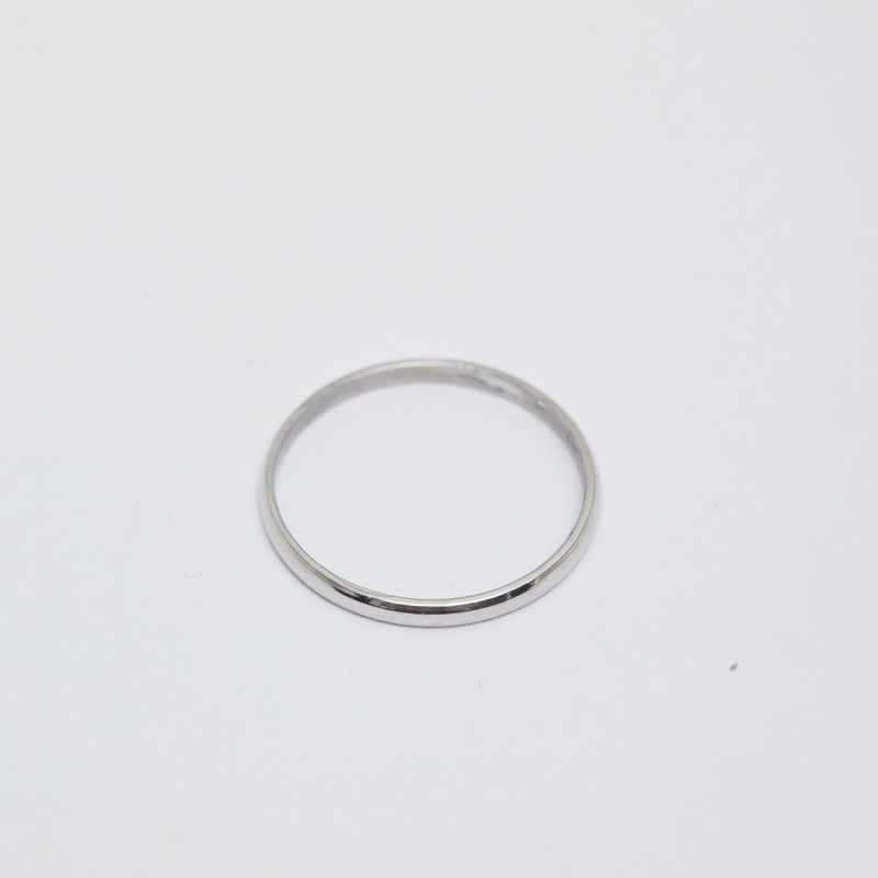 Nhẫn đơn giản chất liệu hợp kim Ashu Basic ring