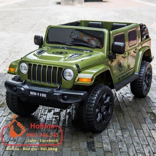 Xe ô tô điện trẻ em jeep lucky wn18