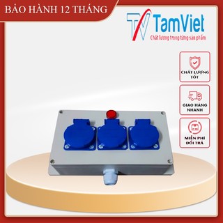 Tủ điện thi công 1 pha 3 chân, tủ điện công nghiệp mini 1 pha đa năng