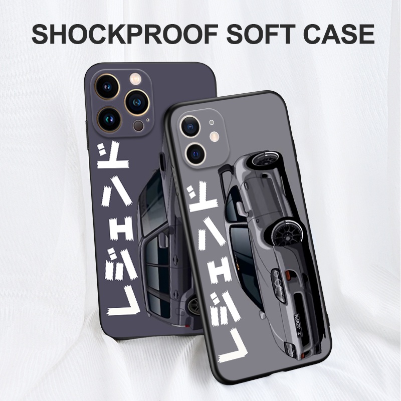 Ốp Điện Thoại tpu Màu Đen In Hình Xe Hơi Thể Thao Tokyo Ghoul Cho iphone 5s 5 s SE 2020 2016 6s 6 s 7 8 plus