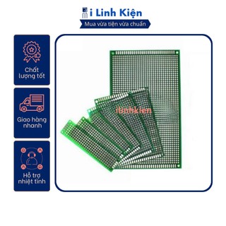 PCB lỗ 5x7cm phíp thủy tinh FR4 2 mặt