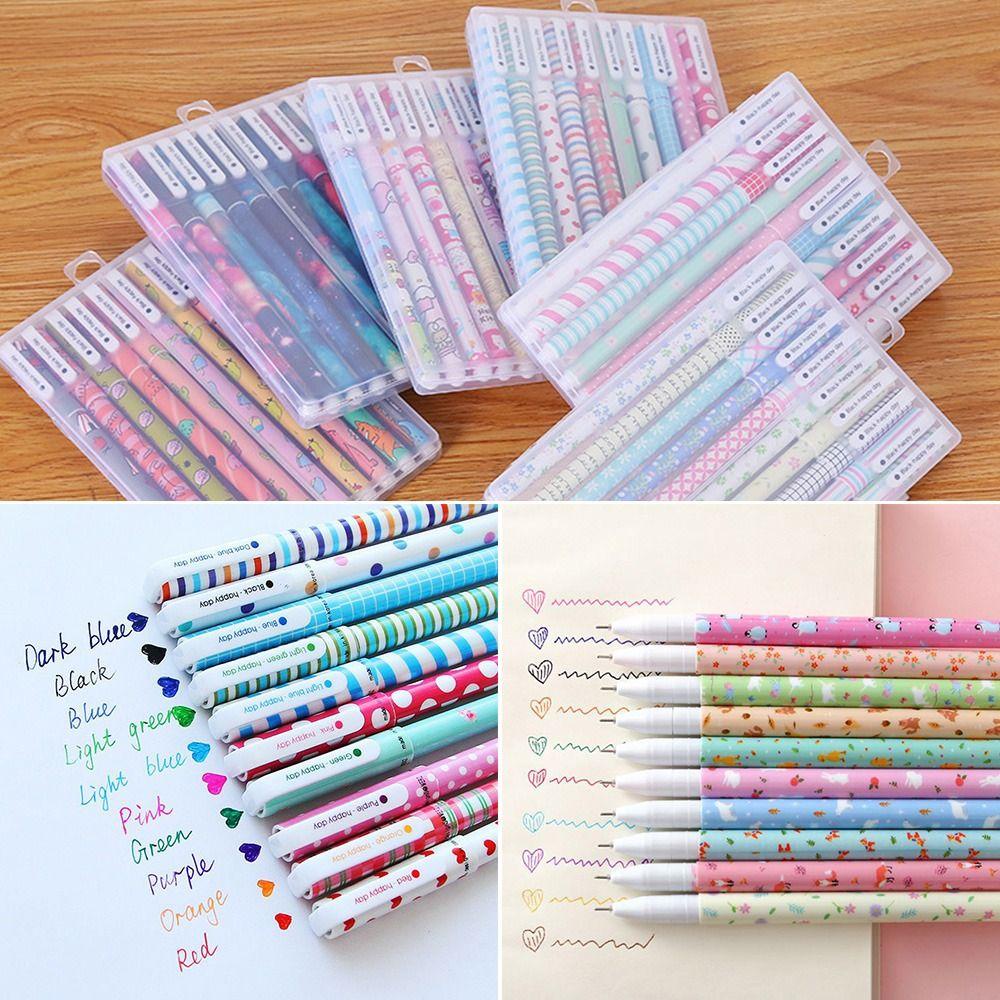 CHOOKEY Bút Mực Gel Họa Tiết Graffiti Dễ Thương