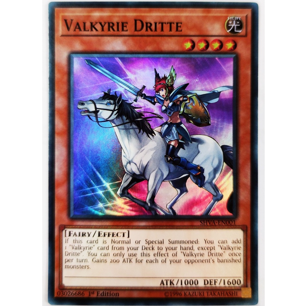 [Thẻ Yugioh] Valkyrie Dritte |EN| Super Rare