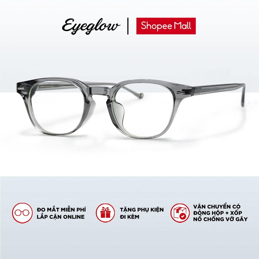 Gọng kính cận Eyeglow thiết kế mới phù hợp mọi gương mặt chất liệu cao cấp chắc chắn EG7150