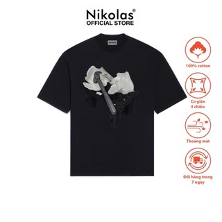 Áo thun unisex nikolas 100% cotton secret by nikolas - ss2023