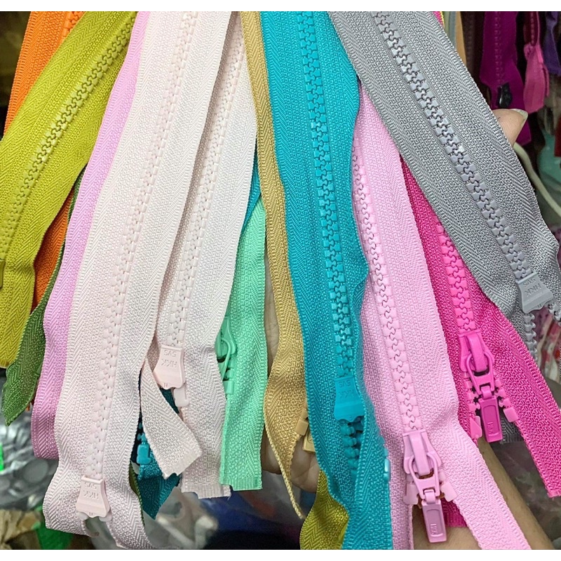 Dây kéo áo khoác răng phao dài 70cm loại tốt số 5.