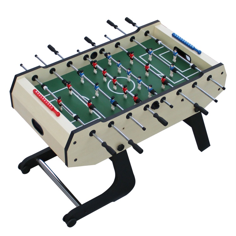 Bàn Bi Lắc Bóng Đá Cỡ Lớn 1,4m Harvard Cream JX 117A Chuẩn Thi Đấu, Banh Bàn Foosball 1m4 Gia Đình Văn Phòng Hanana