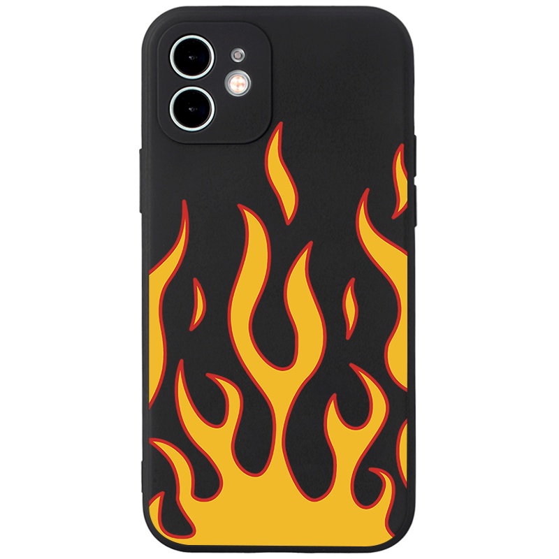 Ốp lưng JEERO dễ thương đẹp ngộ nghĩnh thích hợp đen nam cho iPhone 14 13 12 11 Pro Max SE 2020 X XR XS 8 7 6S 6 Plus kute HFF765