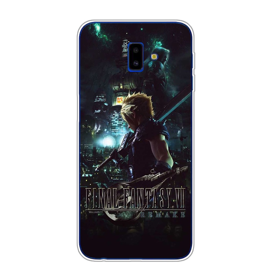 Ốp Điện Thoại Silicon TPU Mềm Hình Anime B12 Cho Samsung Galaxy a6 2018 plus / j6 2018 plus / j8 2018 / s9 plus / j7 plus