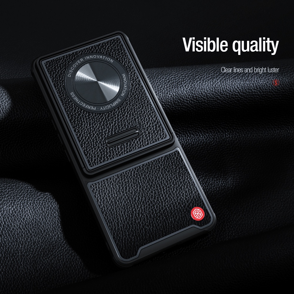 Ốp Điện Thoại NILLKIN Vải Nylon Chống Sốc Có Nắp Trượt Bảo Vệ Camera Cho Xiaomi 12S Ultra