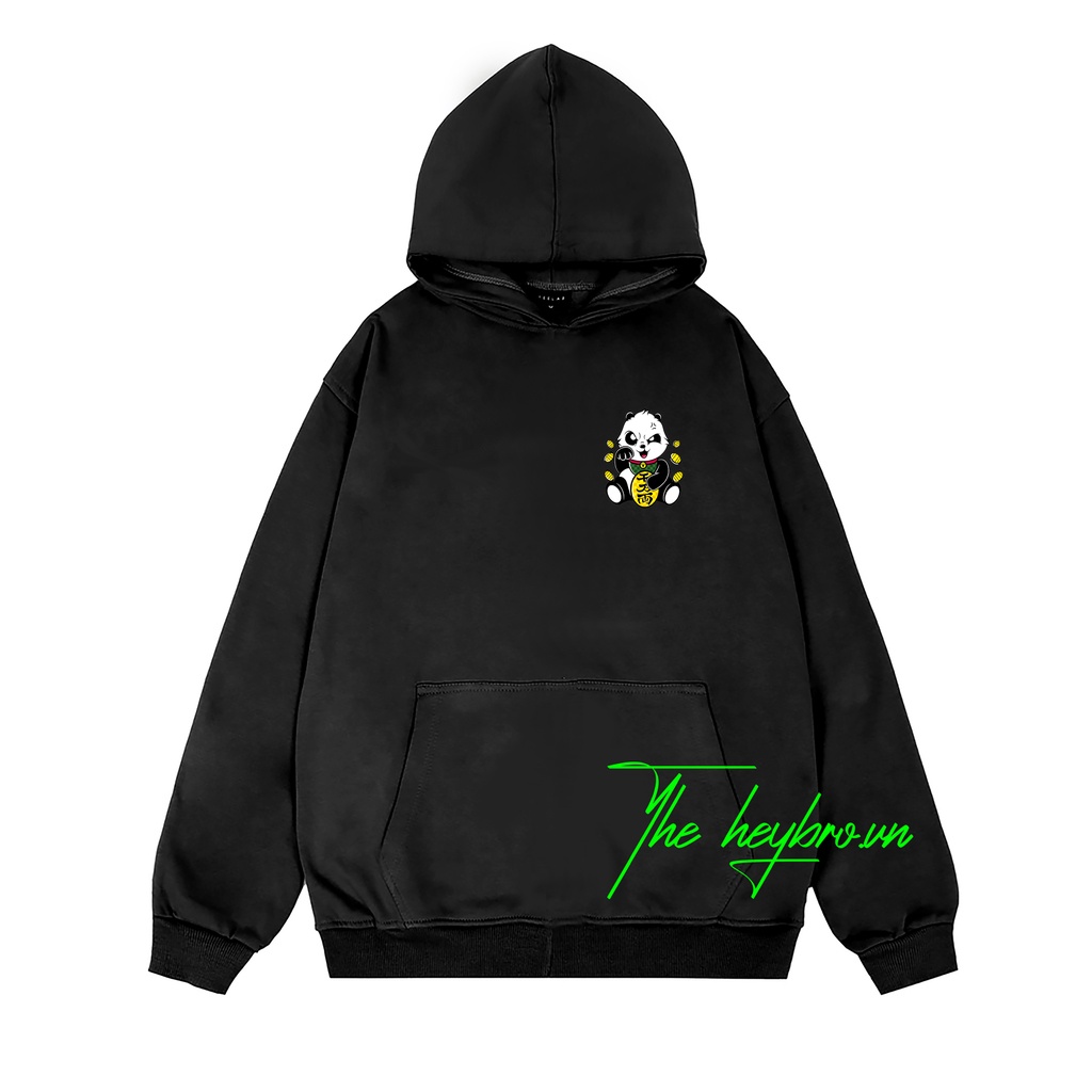 Áo hoodie nam nữ unisex Local Brand HEYBRO chất nỉ bông cotton form rộng phong cách GenZ HD16